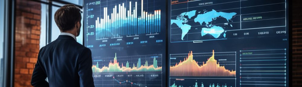 stock market trends by month graph